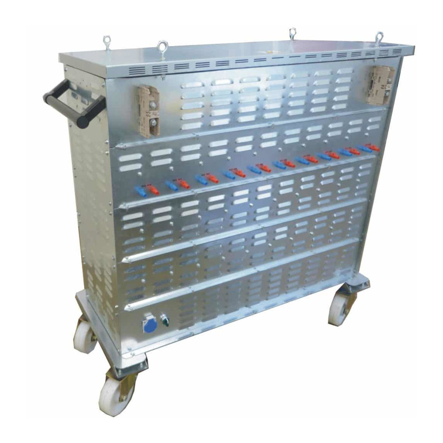 resistencias - bancos de carga para pruebas eléctricas en fábricas, polígonos, etc...